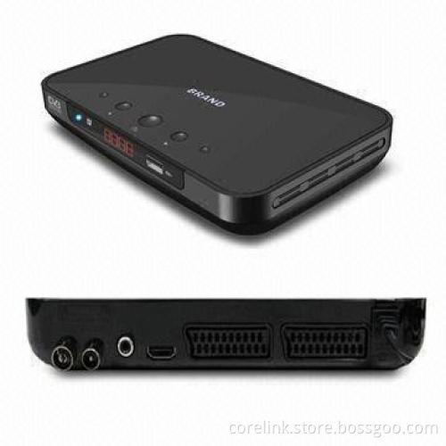 HD Set-top Box, Supports MPEG-4/SCART/DVB-T/USB/PVR/HDMI/EUP, with 16:9 and 4:3 Aspect Ratio